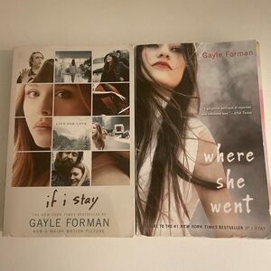 If I Stay and Where She Went Book Set